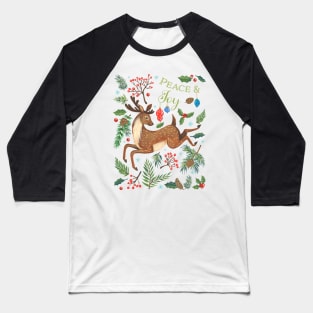 Peace & Joy Baseball T-Shirt